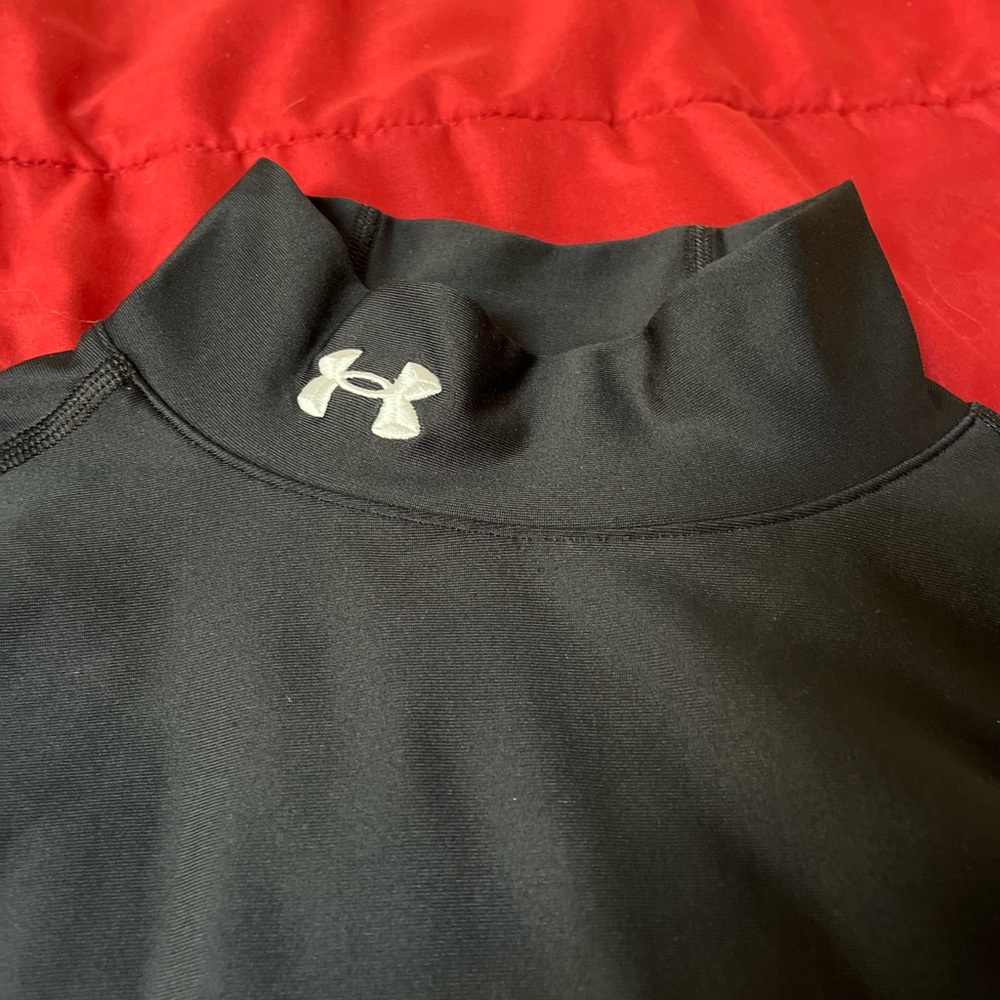 Mens Under Armour Compression Long Sleeve Turtle Neck